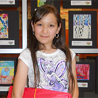 Кыргызстанка победила в конкурсе «Молодые художники-2012» в США