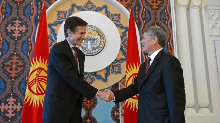 Итоги встречи А. Атамбаева с помощником госсекретаря США Р. Блейком