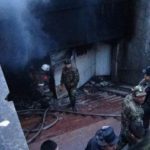 В центре Бишкека горит подземный переход