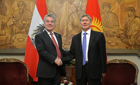 В Бишкек прибыл президент Австрийской Республики Хайнц Фишер