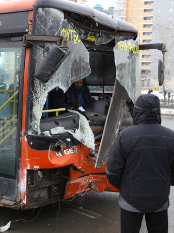 В Казани гражданин Кыргызстана на автобусе сбил шесть человек, трое погибли