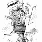 Землетопцы давят землепашцев