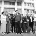 Картина митинга на Иссык-Куле