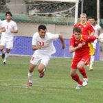 Сборная Кыргызстана по футболу уступила товарищескую встречу Таджикистану