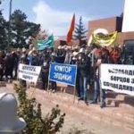 Сарууйцы начали митинг против «Кумтора»