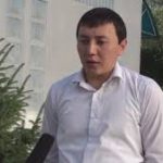 Сегодня во время митинга был задержан лидер политического движения «Калыс» Жениш Молдокматов