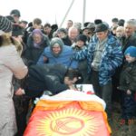 В городе Каракол Иссык-Кульской области вчера в последний путь проводили Александра Барыкина