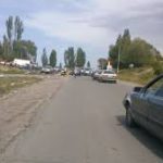 В селе Саруу начали частично пропускать транспорт и жителей Джети-Огузского района
