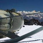 Вертолет МИ-8 министерства обороны КР потерпел аварию на взлете в районе Северного Энильчека