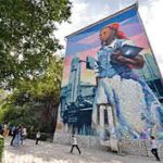 Картина из далекого прошлого в современном стиле