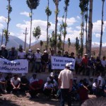 Сотни таласцев вышли на митинг против разработки Джеруя