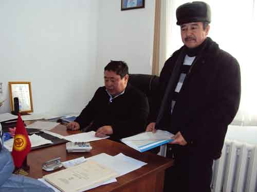 Трудовые будни мэра Солайбека Досова