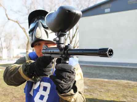 В пейнтбол играют настоящие мужчины