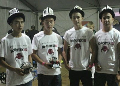 Команда «Нарынград» заняла пятое место на робототехническом соревновании в Эстонии