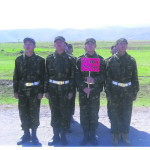 Каждый воин – парень бравый, смотрит соколом в строю