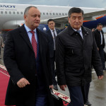 В Кыргызстан прибыл Президент Молдовы Игорь Додон