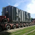 На Токтогульскую ГЭС везут 330-тонный трансформатор
