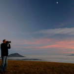 Тысячи скворцов создали в небе образ, напугавший ястреба