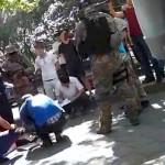 В центре Бишкека при получении взятки задержан сотрудник УОБДД