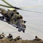 В Иссык-Кульской области потерпел крушение военный вертолет Ми-8МТВ