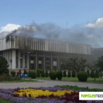 Пожар в филармонии. Не успели спасти музыкальные инструменты