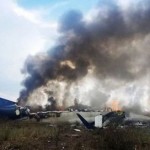 В Мексике разбился пассажирский самолет