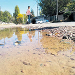 Когда исчезнут лужи на улицах канта?