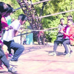 Детские забавы на свежем воздухе