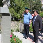 В школе чествовали пограничников