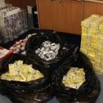 150 тысяч пачек контрабандных сигарет изъяли в Чуйской области