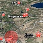 Землетрясение силой 5 баллов произошло в Кыргызстане