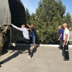 Призывники отправляются к месту службы