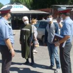 Сотрудники милиции предупреждают: коронавирус опасен!