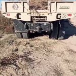 Найден военный грузовик, угнанный во время беспорядков в Бишкеке