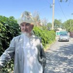 Ремонт дороги. Самодельный