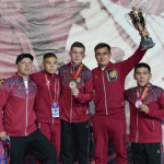 Юношеская сборная КР по греко-римской борьбе завоевала 4 медали на сурдочемпионате мира