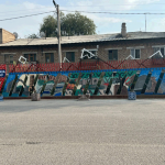 Площадь Канта украсилась красивым панно