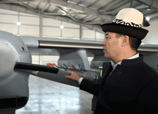 На вооружение Пограничной службы страны поступили современнейшие беспилотники «Акынжы» и «Аксүнгүр»