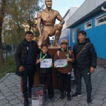 Бронзовые призерки женской борьбы