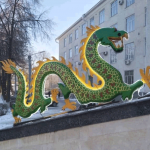 Дракон зеленый — на удачу