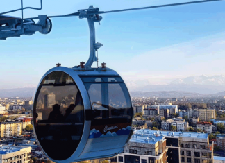 В Бишкеке планируют построить канатные дороги