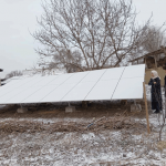 Солнце и батареи дом согреют