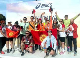 Любители бега из Кыргызстана побеждают в Турции!