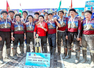 Команда из Кыргызстана выиграла турнир по кок-бору в Узбекистане