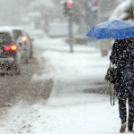 В Кыргызстане резкое похолодание и снег