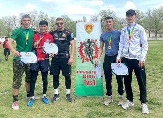 В Чуйской области прошел турнир по регби