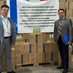 В Кыргызстан доставили почти 400 тонн гуманитарной помощи из России