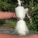 Как своими руками сделать ловчий пояс для деревьев из синтепона?