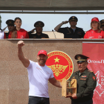 В Бишкеке огонь памяти из Москвы