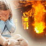 Детская шалость с огнем чревата бедой!